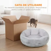 PawHut exterior pat cuib rotund confortabil(m-6)