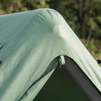 Outsunny Opblaasbare Tent 8-10 Personen Snelle Opzet 4-Seizoenen Waterdicht Krasbestendig Tent met Kachelopening Dakramen(m-11)