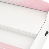 AIYAPLAY Kids Vanity Table, Portable Girls Dressing Table with Lights, Mirror, Drawer, Accessories, Gift for Girls 3-6 Years(m-13)