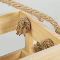 SPORTNOW Juego de Bolos Finlandeses de Madera con 12 Bolos 1 Palo y Caja de Transporte para Adultos Jardín Natural(m-8)