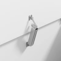 HOMCOM Coffre de Rangement, Banc de Rangement avec Couvercle Rabattable et Charnières de Sécurité, 80 x 40 x 45 cm, Blanc(m-10)