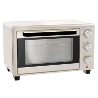 HOMCOM 21L Mini Countertop Oven, 100°C-230°C Adjustable Temp - White(m-1)