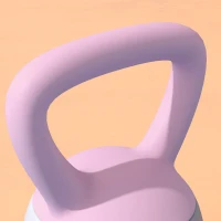 SPORTNOW 6KG Soft Kettlebell, Kettle Bell with Non-Slip Handle for Home Gym, Weight Lifting, Strength Training, Purple/Grey(m-9)