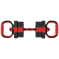 SPORTNOW 6-in-1 Hantelset Kurzhantel Set Kurzhanteln Langhanteln verstellbar 20 KG für Krafttraining Zuhause
