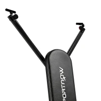 SPORTNOW Banco Ajustable con Bandas de Resistencia Plegable Inclinado/Declinado/Plano 75x45 cm Negro(m-8)