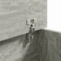 HOMCOM Baú de Arrumação Banco de Arrumação com Tampa Dobrável e Dobradiças de Segurança 80x40x45 cm Cinza(m-9)