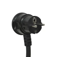 HOMCOM Cable de Carga Coche Eléctrico Tipo 2 3,7kW 5m 6-16A Temporizador 1-12h Enchufe Schuko Pantalla LCD IP65 de Pared Bolsa(m-14)