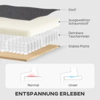 HOMCOM Verstellbares Bettsofa, L-förmiges Gästesofa mit Bettfunktion, Stauraum, Kissen, für Wohnzimmer, Gästezimmer, Dunkelgrau(m-7)