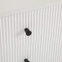 Tavolo da trucco con illuminazione LED, specchio regolabile e piano estraibile, 100x40x76 cm, Bianco(m-8)