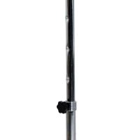 HOMCOM Boksset met Punchbal, Verstelbaar in Hoogte, Incl. Bokshandschoenen, 126-144cm, Zwart(m-8)