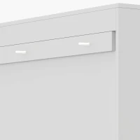 HOMCOM Bathroom Wall Cabinet, Wall Mounted Bathroom Cabinet, Over the Toilet Space Saver with Adjustable Shelves, White(m-13)