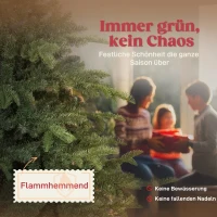HOMCOM Kunstkerstboom met realistische takken, kunst-dennenboom met opvouwbare standaard, brandvertragend, kunststof, metaal, groen(m-4)