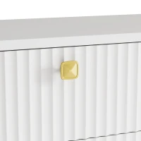 Armadio scarpiera con 3 ante a ribalta salvaspazio dal design moderno, 90x25x121 cm, Bianco(m-8)