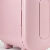 HOMCOM Mini Koelkast Beauty Fridge, 4 L Inhoud, 20,3 x 26,3 x 28 cm, Roze(m-11)