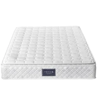 Cama de casal 140x200 cm com arrumação hidráulica, estrutura metálica com estrado de ripas em madeira, 217x143x107 cm, Bege(m-10)