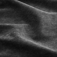 Sofá de canto modular Cloud, incl. pufe flexível com grande arrumação oculta, 216x77x82 cm, Preto(m-8)