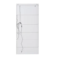 Vitrine alta, iluminação LED controlada por app, 6 prateleiras, 80x34x180 cm, Branco(m-7)