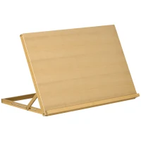 Vinsetto Cavalletto da Tavolo A2 in Legno, Tavola da Disegno Regolabile, Postazione da Scrivania Portatile per Artisti e Creativi(m-1)