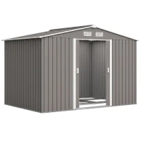 Outsunny Gereedschapsschuur tuinhuis gereedschapsschuur tuinkast gereedschapskast metaal(m-1)