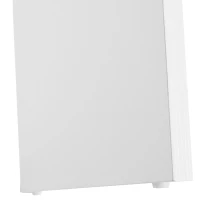 HomCom birou unghiular cu doua forme, 117x82x74 cm, alb | AOSOM RO(m-18)