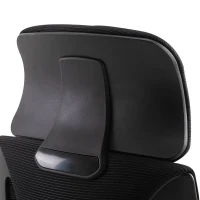 Vinsetto Ergonomic Office Chair, High Back Computer Chair, Mesh Desk Chair with Lumbar Support, Headrest, Wheel, Adjustable Height, Black(m-10)