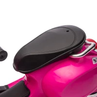 AIYAPLAY Moto électrique enfants 6 V, voiture électrique enfants avec Roues d'Apprentissage, pour 2-4 Ans, 71 x 37 x 52 cm, Rose(m-13)