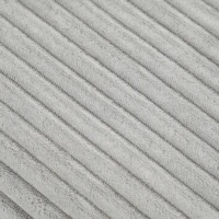 HOMCOM Silla Ergonómica de Rodillas con Respaldo Asiento Basculante Acolchado de Terciopelo Acanalado Gris Claro(m-9)