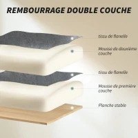 HOMCOM Chaise Bureau Ergonomique, Fauteuil de Bureau Inclinable, Hauteur Réglable, Appui-tête, Dossier Haut, Gris Foncé(m-4)