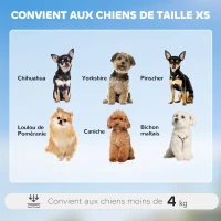 PawHut Sac de transport à roulettes pour chien 2 en 1 trolley chariot sac à dos pour chien chat avec poignée téléscopique, sacs de rangement, aérations, attache de sécurité, 42 x 25 x 55 cm, bleu(m-9)