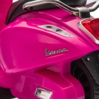 AIYAPLAY Moto électrique enfants 6 V, voiture électrique enfants avec Roues d'Apprentissage, pour 2-4 Ans, 71 x 37 x 52 cm, Rose(m-10)