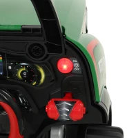 AIYAPLAY Jouet Moteur de Camion pour Enfants, Camion Mécano, Volant avec Effet de Brume, Sonores et Lumineux pour 3-6 Ans, Vert(m-12)