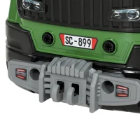AIYAPLAY Jouet Moteur de Camion pour Enfants, Camion Mécano, Volant avec Effet de Brume, Sonores et Lumineux pour 3-6 Ans, Vert(m-15)
