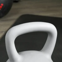 SPORTNOW Gantera kettlebell cu maner larg 8 kg, gantere pentru antrenamente de rezistenta, exercitii pentru imbunatatirea conditiei fizice, antrenamente pentru rezistenta si de baza(m-7)
