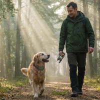 PawHut Dog Training Collar with 3200Ft Remote Range, Anti Barking Device with 3 Modes, IPX7 Waterproof, Rechargeable(m-8)