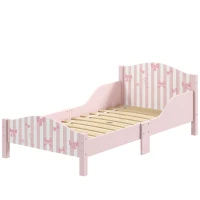 AIYAPLAY Pat Montessori pentru Copii 3-6 Ani Design în Formă de Fundă cu Protecții Anti-cădere, 146 x 76,5 cm, Roz(m-12)