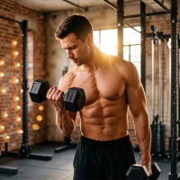 HOMCOM Set Gantere Sală 2 x 8 kg cu Mâner Antiderapant pentru Fitness Acasă, Negru(m-9)