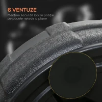 SPORTNOW Punching Ball de Podea cu Bază Reumplută și Ventuze, Înălțime Reglabilă 145-180 cm, Negru(m-6)