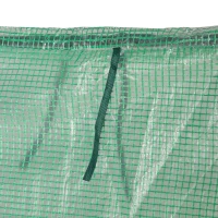 Outsunny Serra per Piante Orto con 2 Coperture in PE e PVC, Struttura in Acciaio - Verde 180x90x90cm(m-16)
