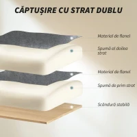 HOMCOM Scaun Da Birou Con Spătar Rabatabil a 3 Niveluri, Gri Închis(m-4)