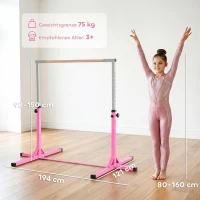 HOMCOM gymnastiekstang gymnastiek(m-3)