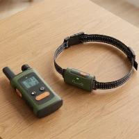 PawHut Dog Training Collar with 3200Ft Remote Range, Anti Barking Device with 3 Modes, IPX7 Waterproof, Rechargeable(m-9)