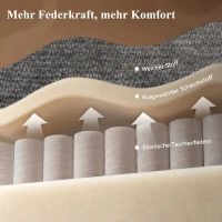 HOMCOM Fernsehsessel Relaxsessel mit Aufstehhilfe für Senioren, Chenille-Optik, mit Fernbedienung und Seitentaschen, Dunkelgrau(m-6)