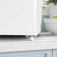HOMCOM Mini Vriezer 35L Vrijstaand 161W Vrieskast 47x44,2x48,8 cm Wit(m-12)