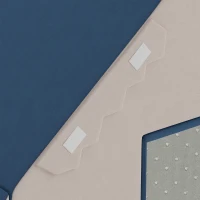 AIYAPLAY 2-delige Speelbank voor Kinderen van Fluweel en Schuim, Wasbaar, Modulaire Kindersofa, 6 Maanden-3 Jaar(m-12)