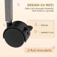 PawHut Cușcă pentru Iepuri cu 4 Intrări pe Niveluri Multiple cu Hamac, din Oțel și PP, 80x52x159 cm(m-5)