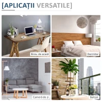 HOMCOM Fotoliu de Podea din Catifea cu Spătar Reclinabil până la 180° și Umplutură Groasă, 55x71x53.5cm, Albastru(m-6)