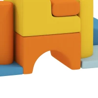 AIYAPLAY Parcours motricité bébé 9PCS, module motricité bébé en mousse avec housse amovible en revêtement velours, multicolore(m-13)
