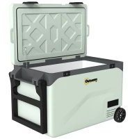 Outsunny Frigider Portabil 42,5L cu Compresor și Control prin Aplicație, -20℃ la 20℃(m-1)