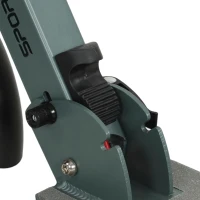 SPORTNOW Foldable Kick Scooter with Height Adjustable Handlebar, One-click Folding Adult Scooters with 200 mm Big Wheels, Silver Tone(m-13)