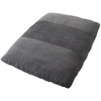 HOMCOM Fauteuil de sol 2-en-1 en velours côtelé, canapé de sol pliable pour lecture, gaming & méditation, canapé-lit pour chambre(m-6)